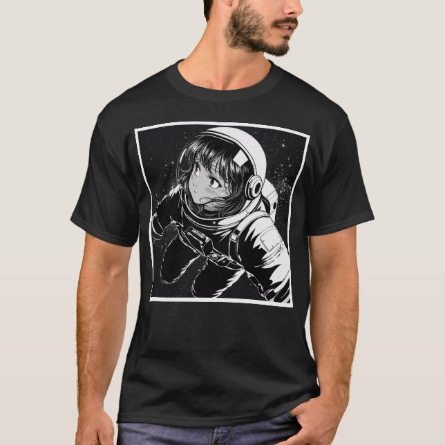 Camiseta Anime da Space Girl 2 (Frente)