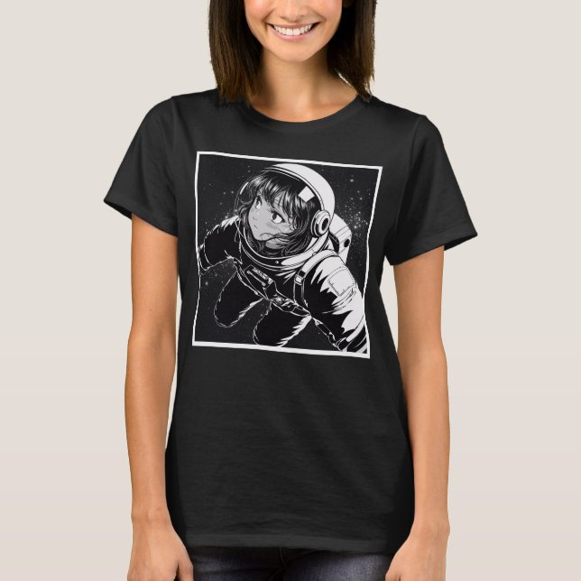 Camiseta Anime da Space Girl 2 (Frente)