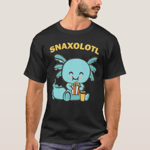 Camiseta Anime de Cute Axolotl Lover Snaxolotl kawaii