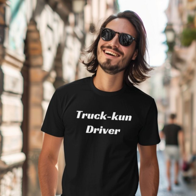 Camiseta Anime de Driver Truck-kun (Criador carregado)