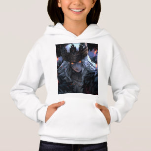 Camiseta Anime de Fantasia Gótica Escura