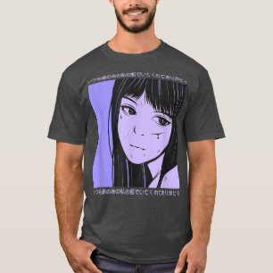 Camiseta Anime de Garota LoFi Japonesa - Aesthet Do Japão