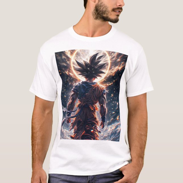 Camiseta Anime de Moda Masculina (Frente)