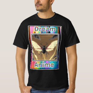 Camiseta Anime de Sonho de Besouro de ouro