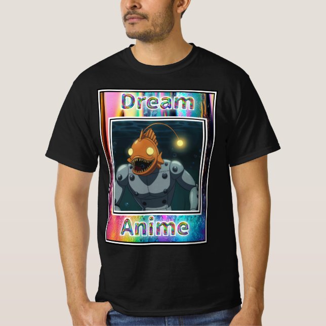 Camiseta Anime de Sonho de Peixe Clicker (Frente)