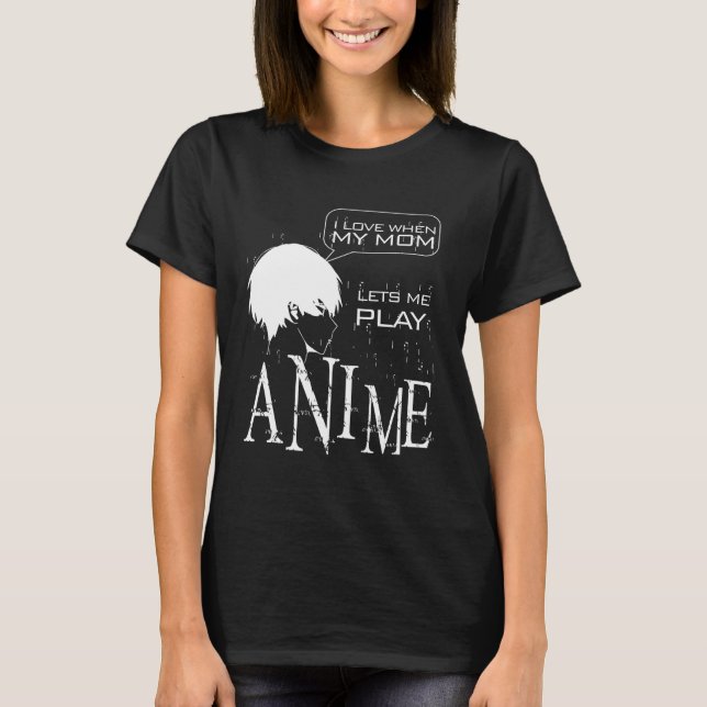 Camiseta Anime Designs for Teen Girls Cosplay for Boys (Frente)