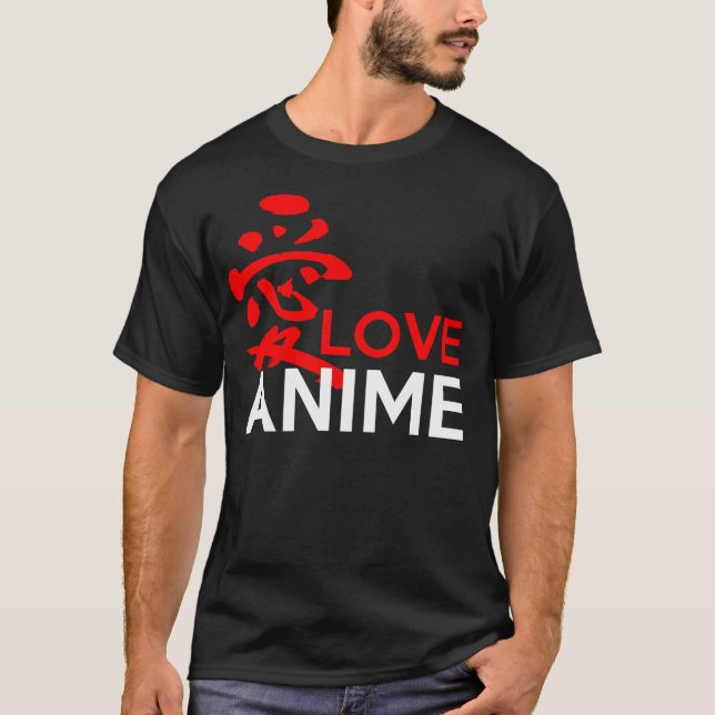 Camiseta Anime do amor do Ai (Frente)