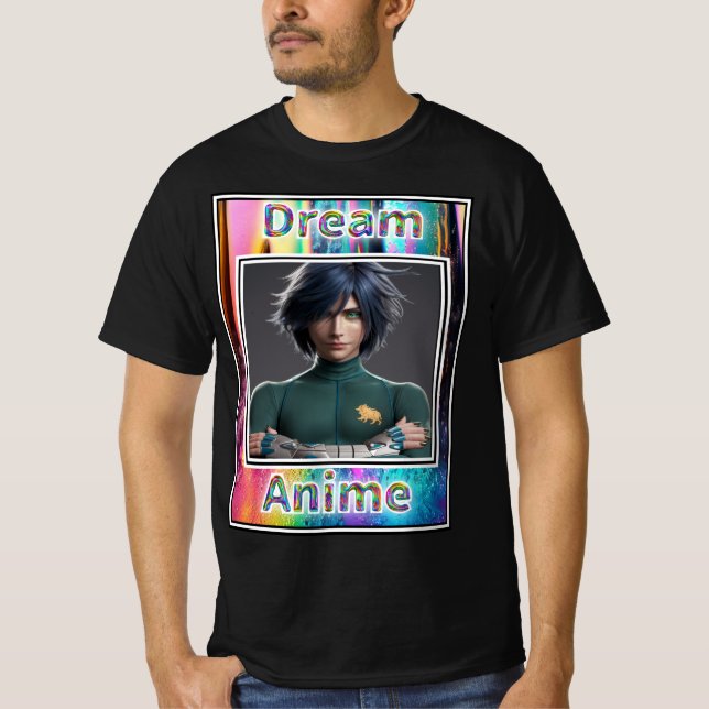 Camiseta Anime do Sonho de Bast Powers (Frente)