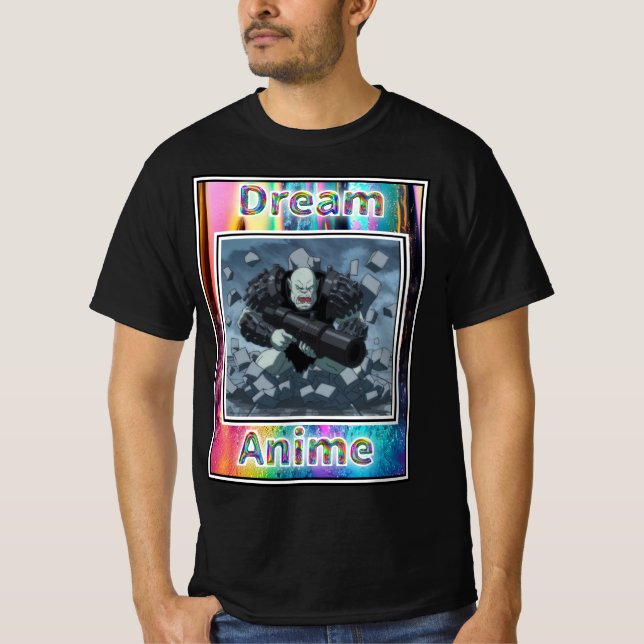 Camiseta Anime do Sonho de Orc Espacial (Frente)