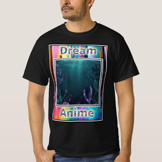 Camiseta Anime do Sonho do Oceano Invisível (Frente)