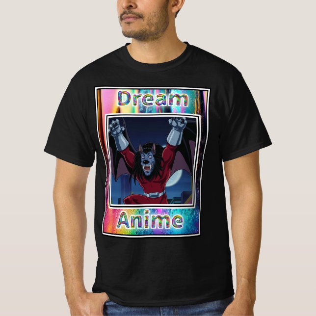 Camiseta Anime do Sonho Wolf Bat (Frente)
