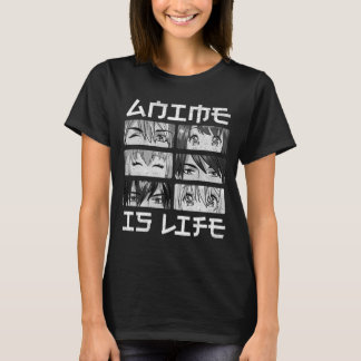 Camiseta Anime é a Garota da Vida Menina do Manga que dá ao