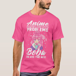 Camiseta Anime E Boba Manga Coisa Anime Girl 13