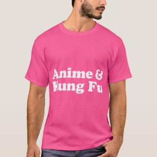Camiseta Anime E Kung Fu Kawaii