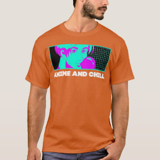 Camiseta Anime e Manga Divertido de Animação Japonesa Hum