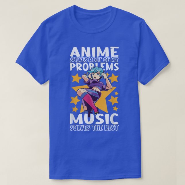 Camiseta Anime E Música Anime Animes De Manga  (Frente do Design)