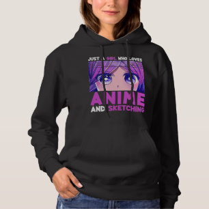 Camiseta Anime Engraçada Menina Apenas Uma Menina Que Ama A
