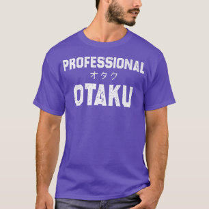 Camiseta Anime Engraçado, Anime Profissional Otaku Premiu