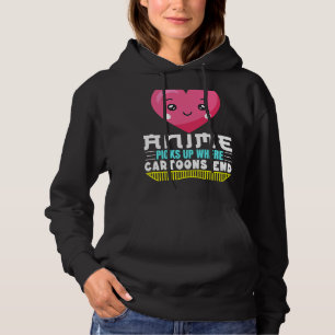 Camiseta Anime Engraçado Cita Anime Pega Onde Cartoons Le
