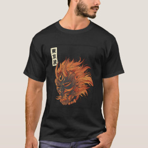 Camiseta Anime estético japonês Demon Oni