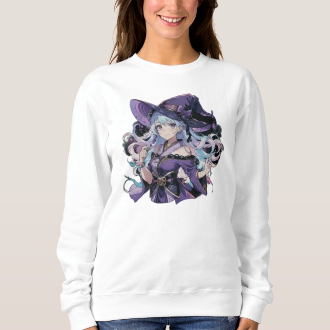 Camiseta Anime/Feiticeira/halloween  (Frente)