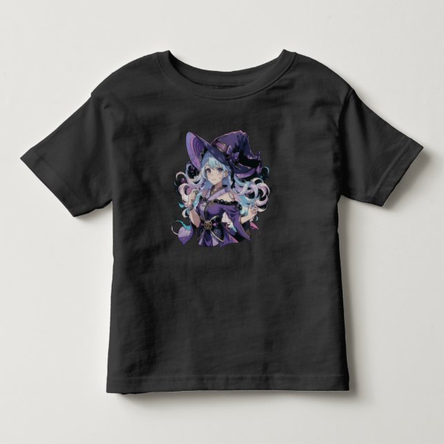 Camiseta Anime/Feiticeira/halloween  (Frente)