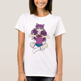 Camiseta Anime Gamer Girl