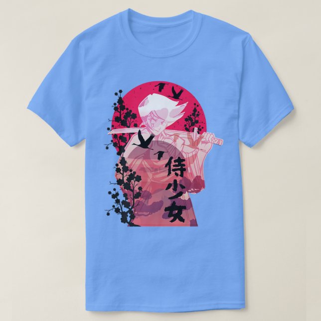 Camiseta Anime Girl (Frente do Design)