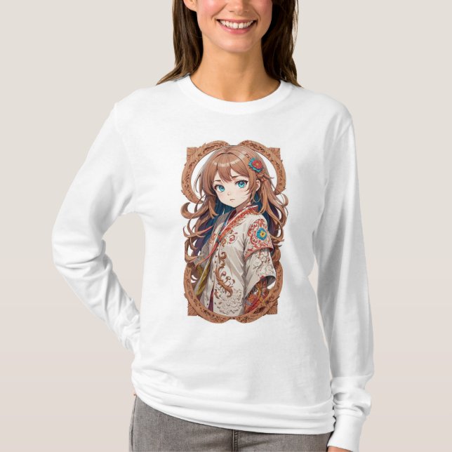 Camiseta Anime Girl (Frente)