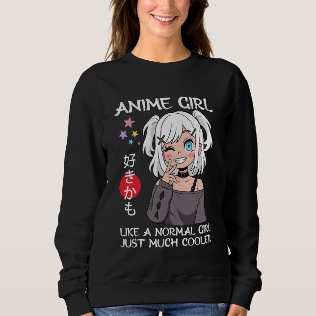 Camiseta Anime Girl Definition Just a Girl Who Loves Anime (Frente)