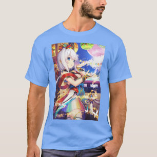 Camiseta Anime Girl Kawaii japonês estético Waifu Otaku