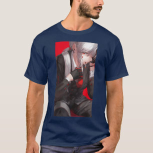 Camiseta Anime Girl Kawaii Waifu Aestética japonesa Manga O