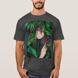 Camiseta Anime Girl Kawaii Waifu Aestética japonesa Manga O