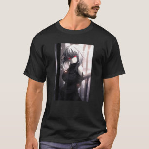 Camiseta Anime Girl Kawaii Yandere Waifu - Japonês estético