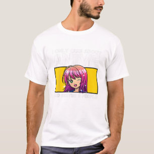 Camiseta Anime Girl Lofi Aestética Da Kawaii Retro 90S Japa