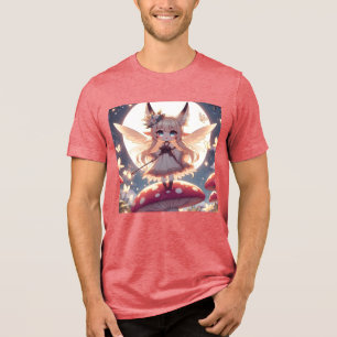 Camiseta Anime Girl Pixie Hippie Moon Fairy