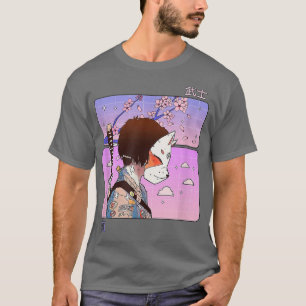 Camiseta Anime Girl Samurai Pastel Goth Aesthetic Kawaii Ot