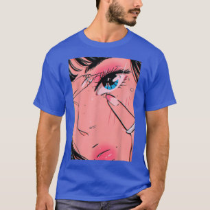Camiseta Anime Girl Vaporwave Egirl Aestic Japonês Otak