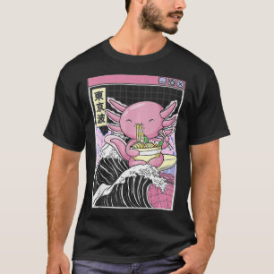 Camiseta Anime Girl Waifu Que Ama Anime Ramen E Sketchi