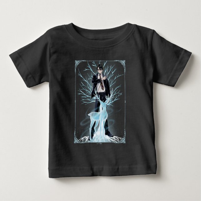 Camiseta Anime HARRY POTTER™ Stag Patronus (Frente)