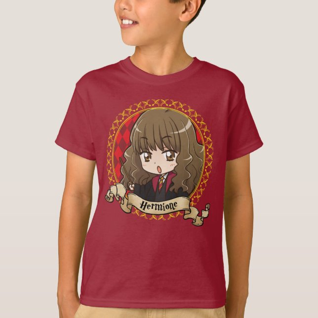 Camiseta Anime Hermione Granger Portrait (Frente)