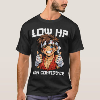 CAMISETA ANIME - HP BAIXO, CONFIANÇA ALTA