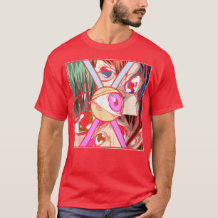 Camiseta Anime japonês Kawaii Girl Manga Otaku Japão