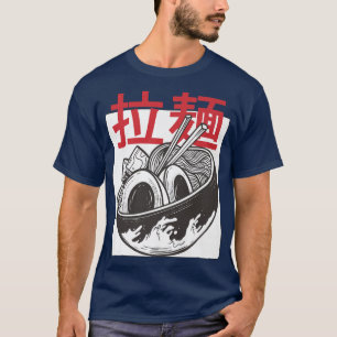 Camiseta Anime japonês Ramen Noodles Otaku Aestético398