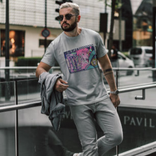 Camiseta Anime japonesa fumando