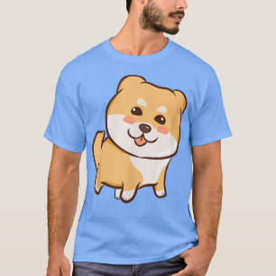 Camiseta Anime Kawaii Cute - Cachorro Shiba Inu Puppy - Kaw