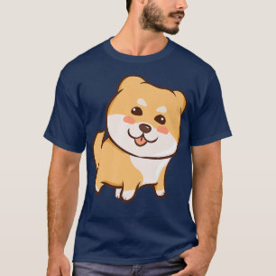 Camiseta Anime Kawaii Cute - Cachorro Shiba Inu Puppy - Kaw