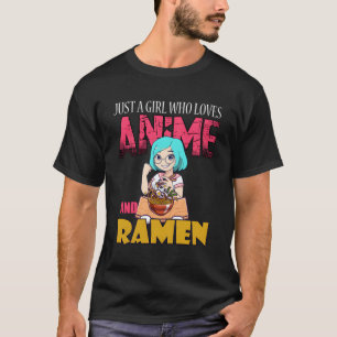 Camiseta Anime Lover Girl É Uma Menina Que Ama Anime E R