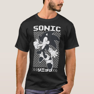 Camiseta Anime Manga Cute Kawaii - Cartoon Preto e Branco