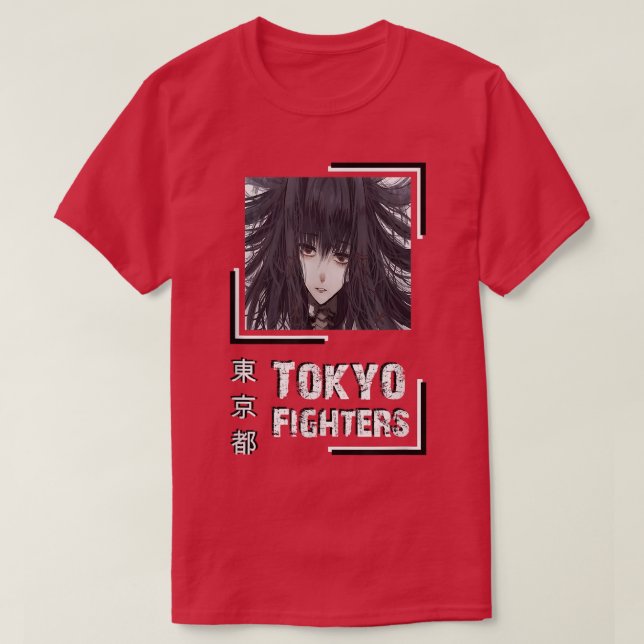 Camiseta Anime Manga Demon Otaku Girl Topo  (Frente do Design)